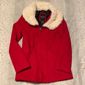 Me Jane Red Coat sz8